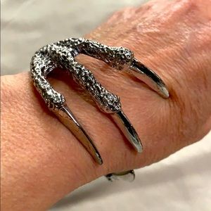 Bird talon cuff bracelet